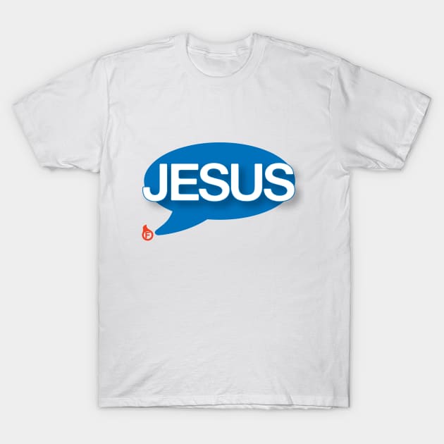 Firebrand Jesus Logo T-Shirt by Alan Jones